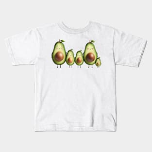 Avocado family Kids T-Shirt